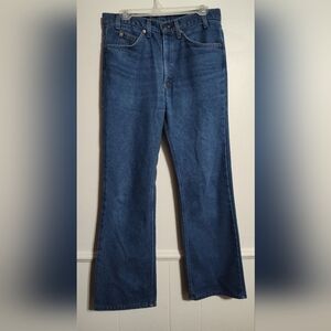 Vintage Levi’s Men’s 20516 0914 Orange Tab USA MADE Jeans Size 31x28 Retro Flare